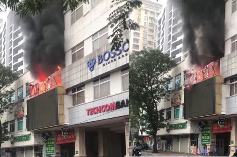 Hiện trường vụ việc.