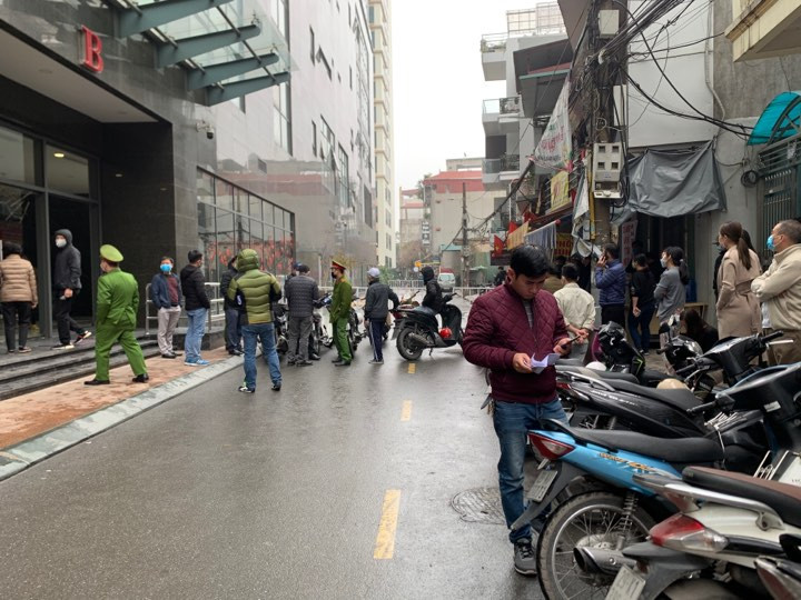 Khu vực gần nơi phát hiện thi thể cô gái.