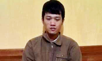 Đối tượng Nguyễn Xuân Lĩnh tại Cơ quan điều tra