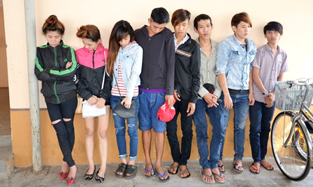 Các đối tượng "ngáo đá" bị bắt