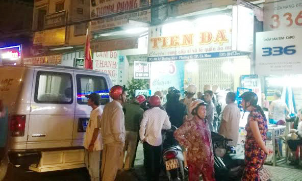 Căn nhà của Bình (hiệu Tiến Đạt) bị khám xét khẩn cấp tối 25/1