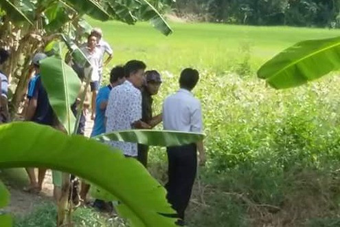 Hiện trường nơi nạn nhân chết