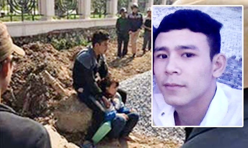 Đối tượng Cường khống chế chị Vân