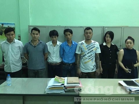 7 đối tượng sử dụng chất ma túy sẽ được điều tra