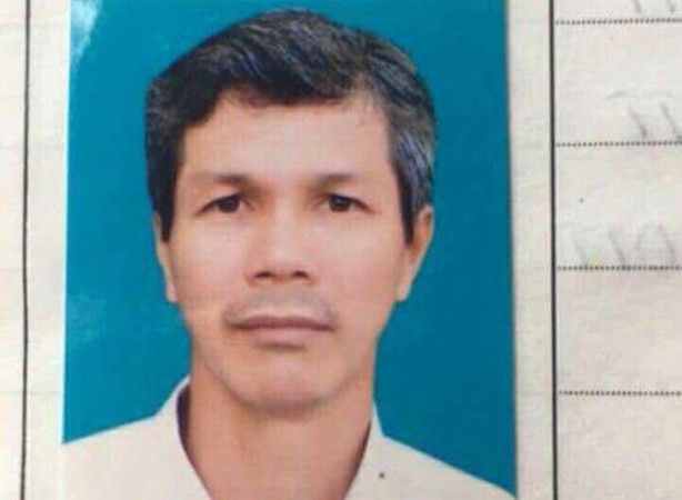 Ảnh ông Lân được chia sẻ trên mạng xã hội để nhờ mọi người tìm kiếm.