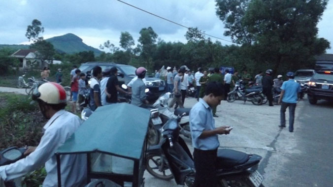 Lực lượng chức năng đang bố trí lực lượng truy bắt đối tượng.