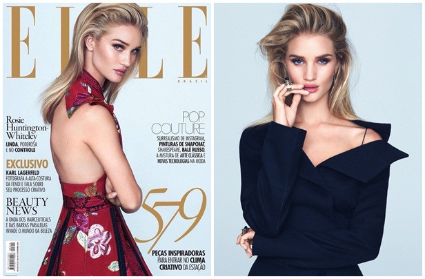 Diện thời trang thu đông sành điệu như siêu mẫu Rosie Huntington-Whiteley 