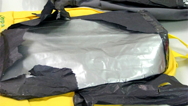 Số cocain mà cơ quan chức năng thu giữ 