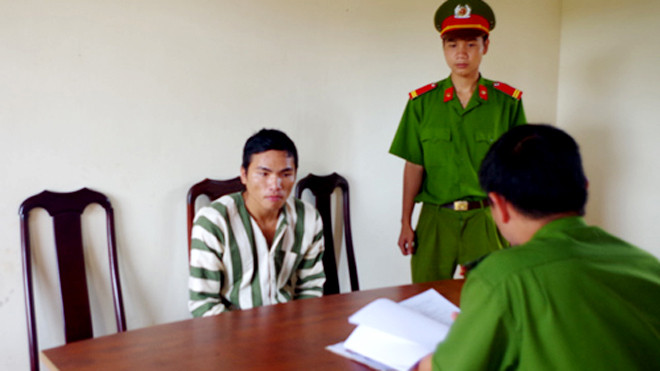 Vi Văn Đạt tại cơ quan điều tra