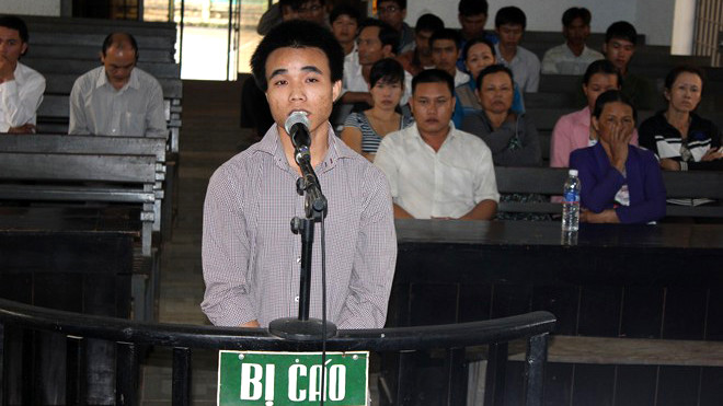 Bị cáo tại phiên tòa