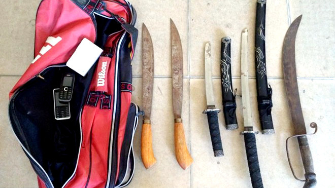 Số tang vật bị thu giữ