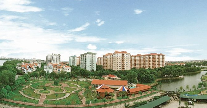 Một góc khu Linh Đàm