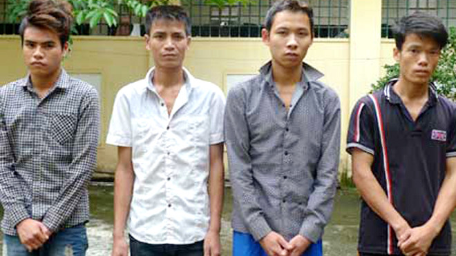 Nhóm thanh niên cướp tài sản, che giấu, không tố giác tội phạm tại cơ quan công an