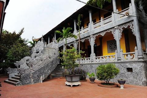 Ngôi chùa xảy ra vụ việc.