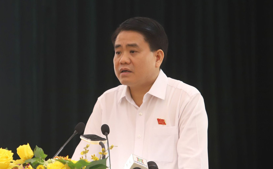 Chủ tịch UBND thành phố Hà Nội Nguyễn Đức Chung