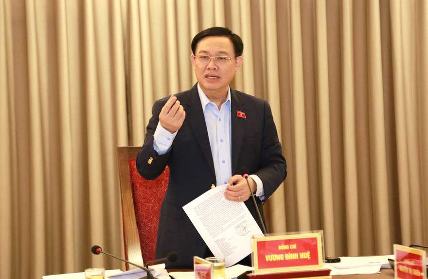 Bí thư Thành ủy Hà Nội Vương Đình Huệ