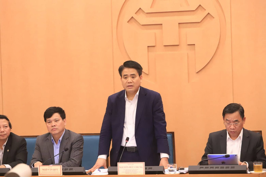 Chủ tịch UBND thành phố Hà Nội Nguyễn Đức Chung