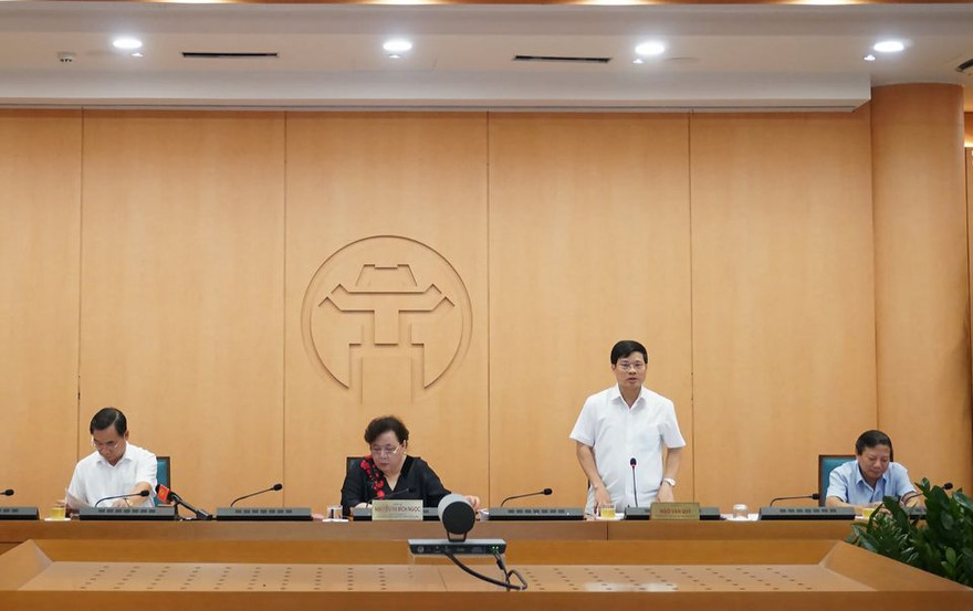 UBND thành phố Hà Nội sẽ nghiên cứu việc nới lỏng một số hoạt động phù hợp với việc chống dịch COVID-19