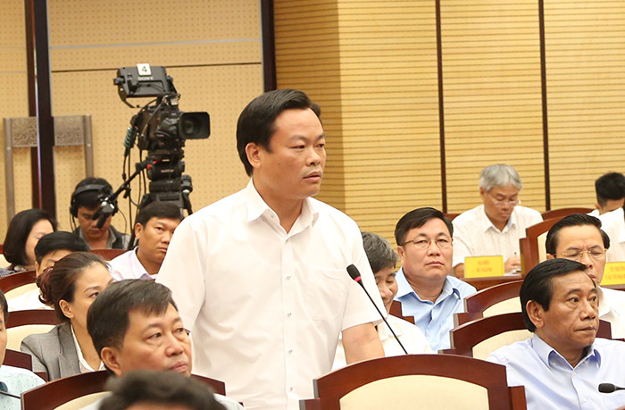 Chủ tịch UBND quận Cầu Giấy Bùi Tuấn Anh