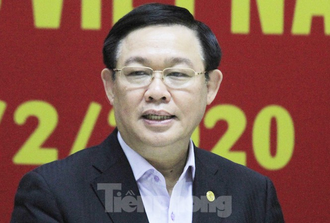 Bí thư Thành uỷ Hà Nội Vương Đình Huệ