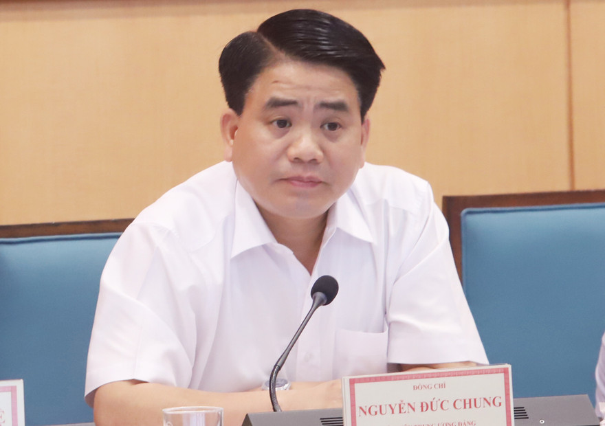 Chủ tịch UBND thành phố Hà Nội Nguyễn Đức Chung