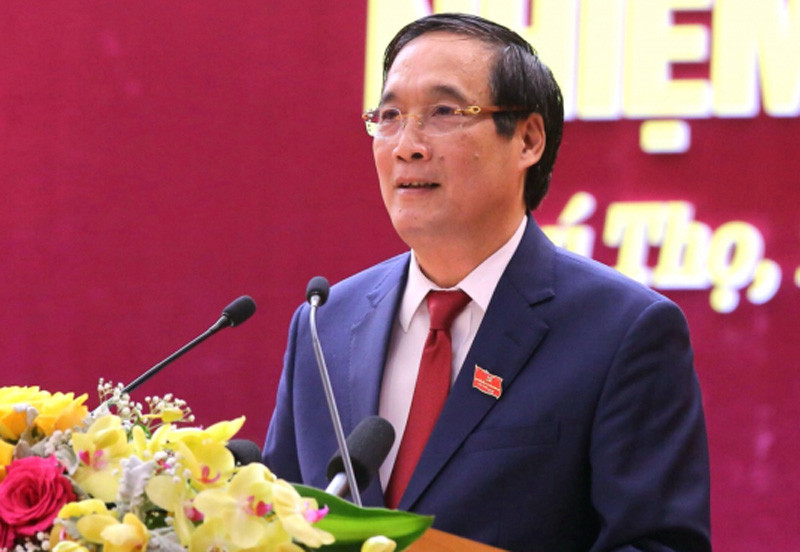 Bí thư Tỉnh ủy Phú Thọ Bùi Minh Châu