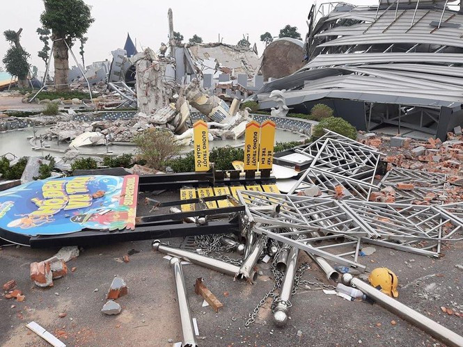 Công viên nước Thanh Hà bị phá dỡ