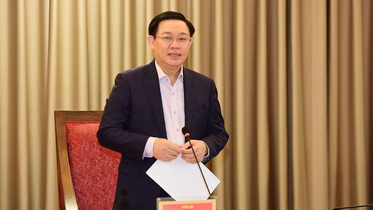 Bí thư Thành ủy Hà Nội Vương Đình Huệ