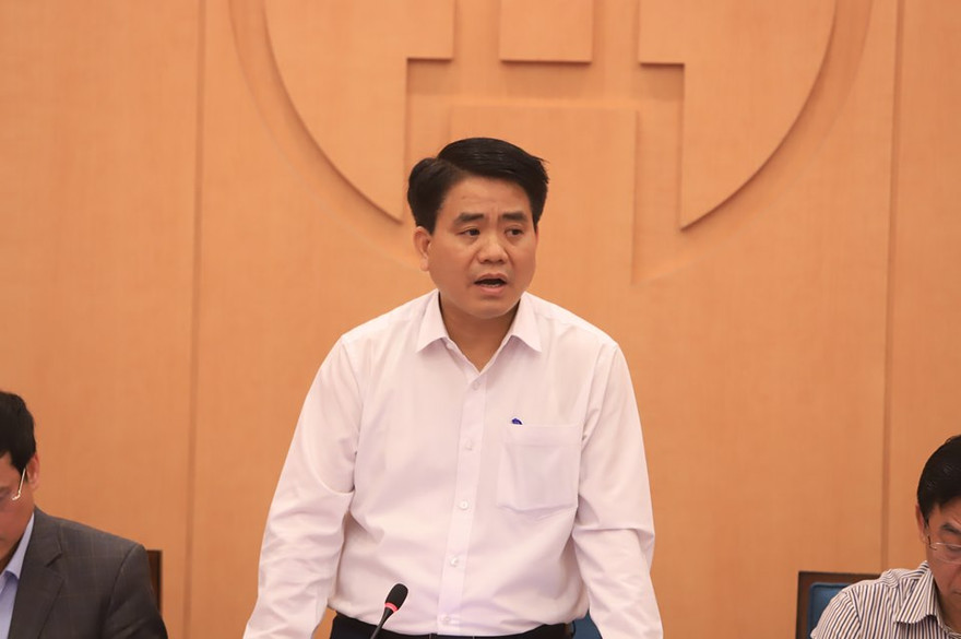 Chủ tịch UBND thành phố Hà Nội Nguyễn Đức Chung