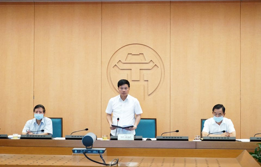 Phó Chủ tịch UBND thành phố Hà Nội Ngô Văn Quý