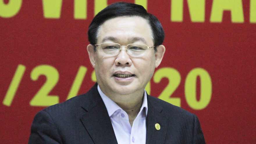 Bí thư Thành ủy Hà Nội Vương Đình Huệ