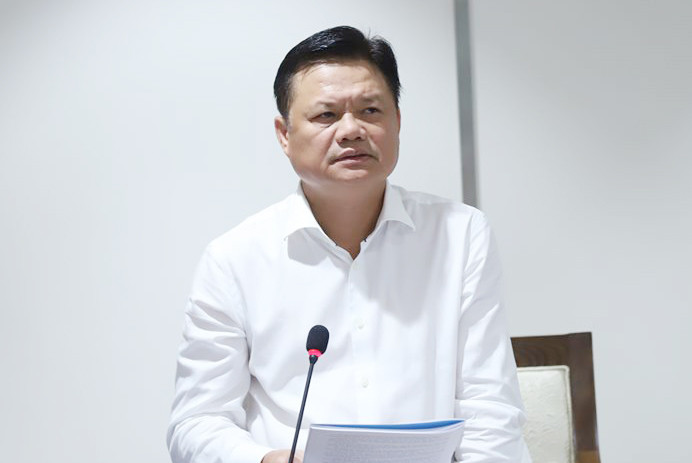 Trưởng Ban Tổ chức Thành ủy Hà Nội Vũ Đức Bảo