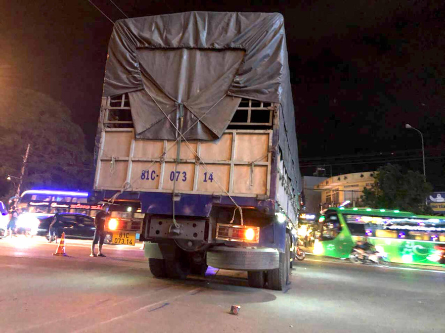 Hiện trường vụ tai nạn