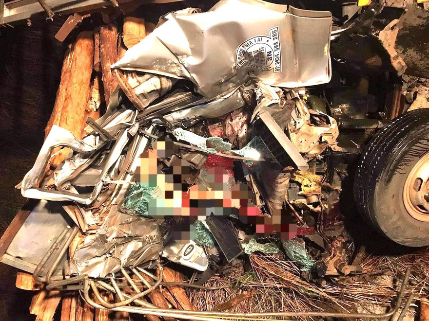 Hiện trường vụ tai nạn giao thông