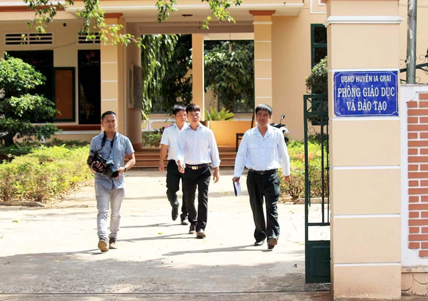 Phòng Giáo dục và Đào tạo huyện Ia Grai, một trong nhiều đơn vị xảy ra sai phạm