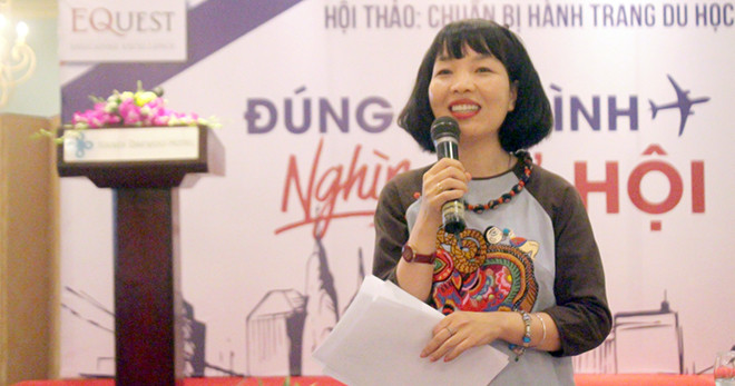 Chị Phan Hồ Điệp, mẹ thần đồng Đỗ Nhật Nam chia sẻ lý do Đỗ Nhật Nam quyết định đi du học.