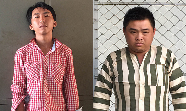 Nghi can Vinh và Khoa. Ảnh CA cung cấp.