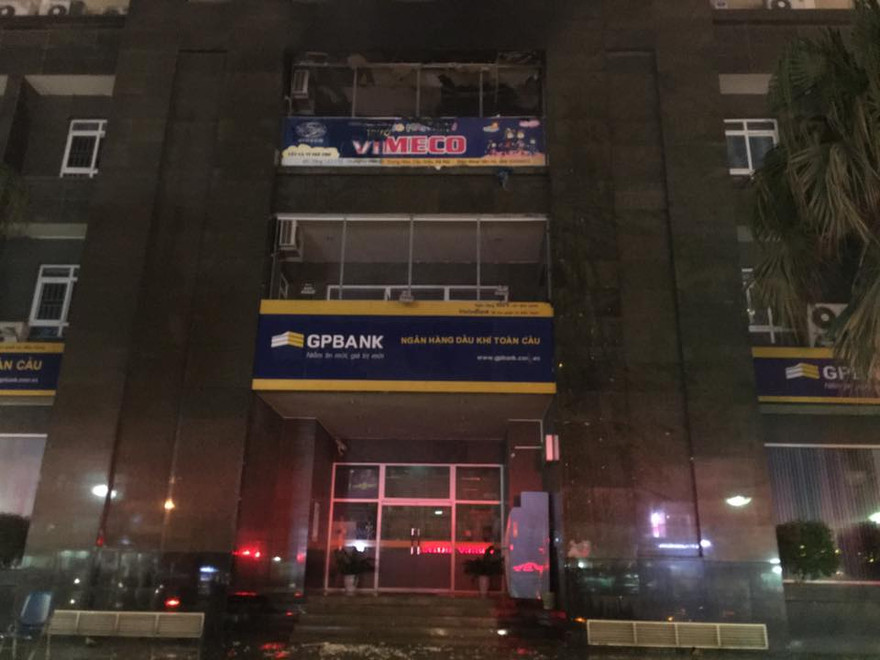 Nơi xảy ra vụ cháy.