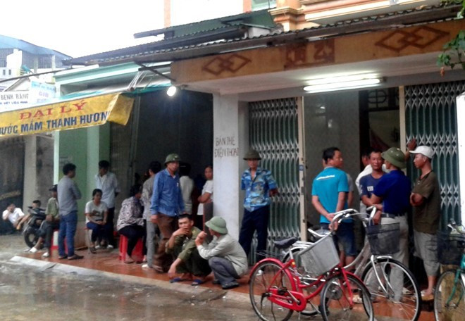 Căn nhà nơi xảy ra vụ việc. Ảnh: Quỳnh An