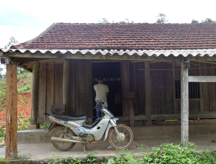 Trạm bảo vệ rừng Khe Bàn - nơi xảy ra sự việc (ảnh Lê Hoàn)