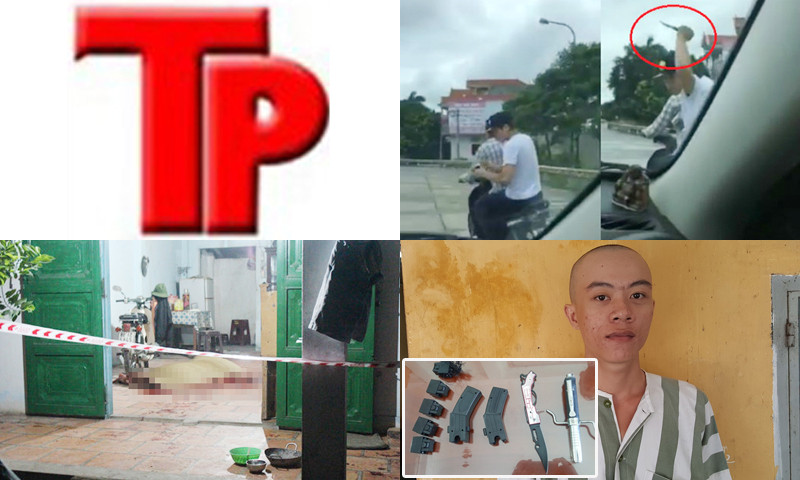 Bản tin Hình sự 18H: Hai thanh niên lái ô tô đuổi bắt tên cướp cầm dao