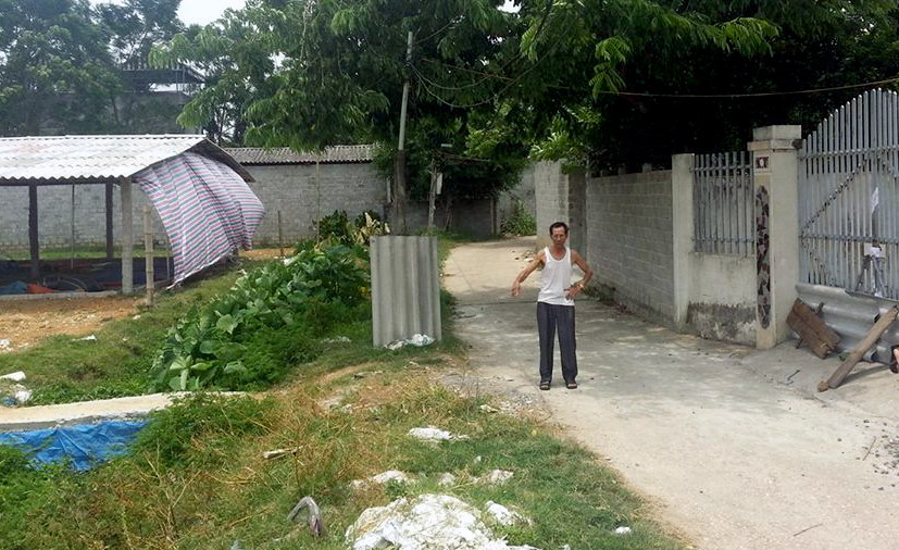 Khu vực xảy ra vụ việc