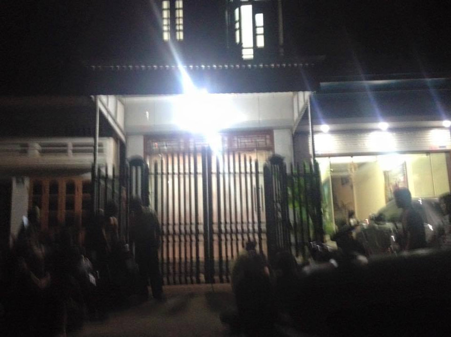 Ngôi nhà nơi xảy ra vụ việc