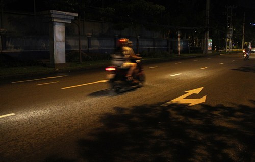 Đoạn đường nơi xảy ra vụ việc. Ảnh: Hải Hiếu.