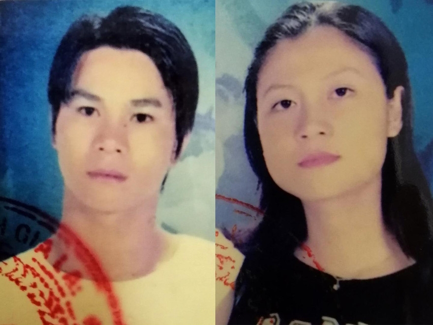 Hai nghi can Lê Văn Nam và Nguyễn Thị Lệ Hoa. Ảnh: Công an cung cấp