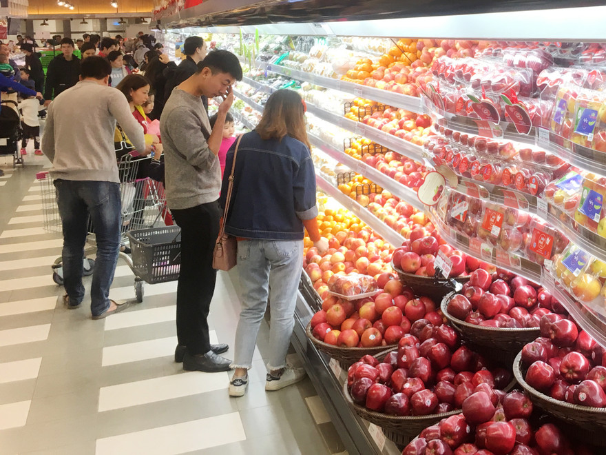 Hàng hóa dồi dào, giá cả chỉ ít biến động dịp Tết Tân Sửu 2021. Ảnh minh họa