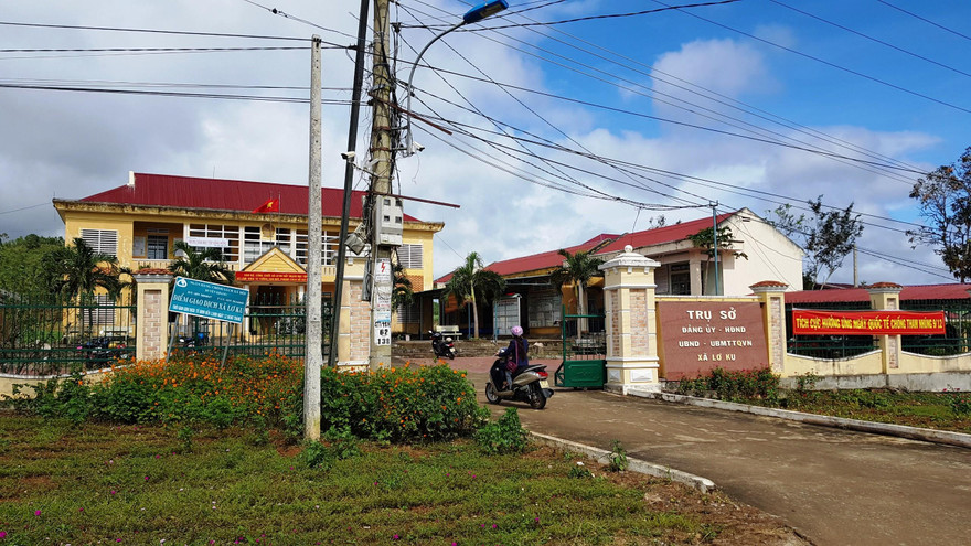 Chủ tịch UBND xã Lơ Ku bị phát hiện có sai phạm. Ảnh Nam Trần 