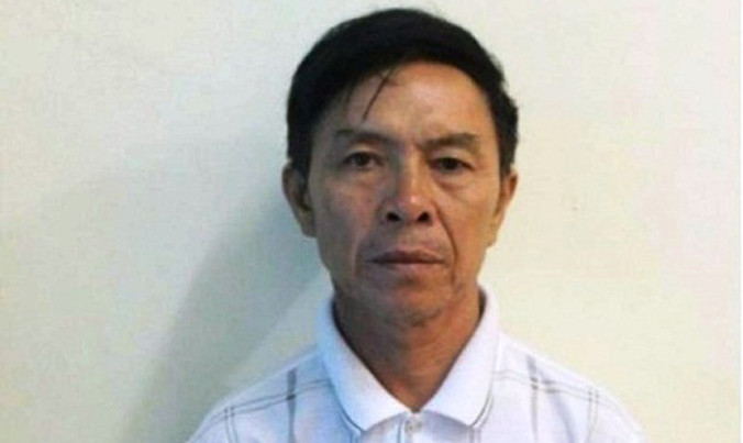 Đối tượng Nguyễn Hữu Sơn tại CQĐT. 