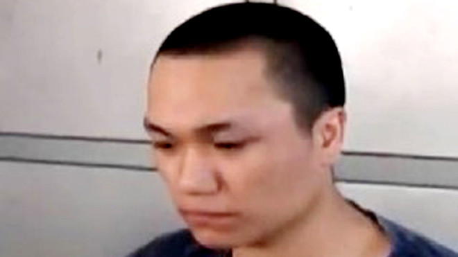 Long tại cơ quan công an