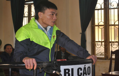 Sát thủ trước vành móng ngựa. Ảnh: Lê Hoàng